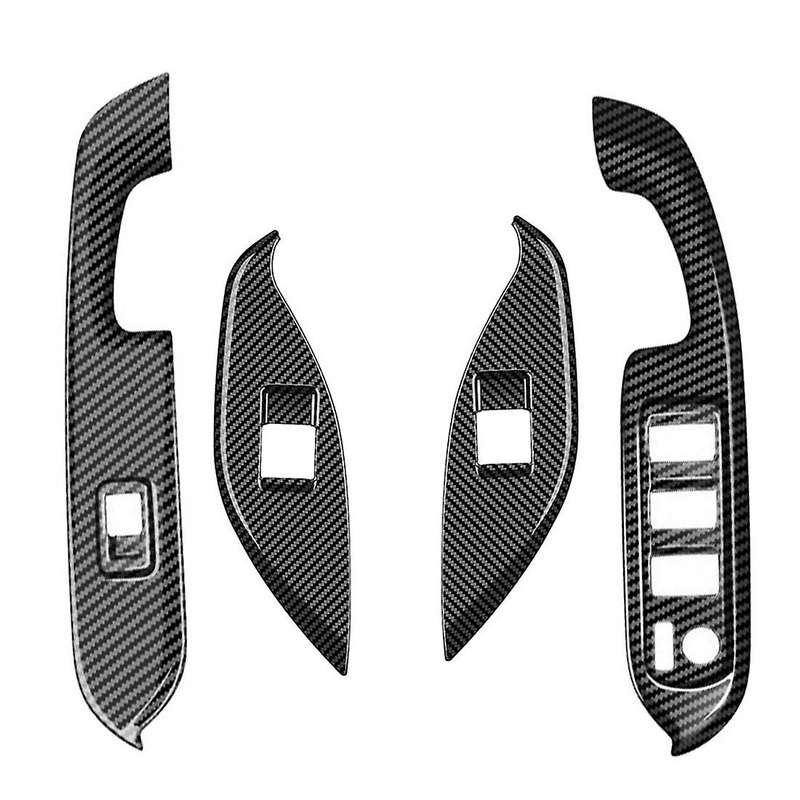 For Toyota Voxy 2022 Window Glass Lift Button Trim Bright Black