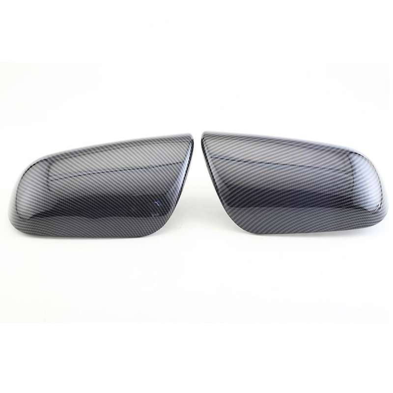 1 Pair Abs Carbon Fiber Rear View Mirror Cover for Toyota Corolla