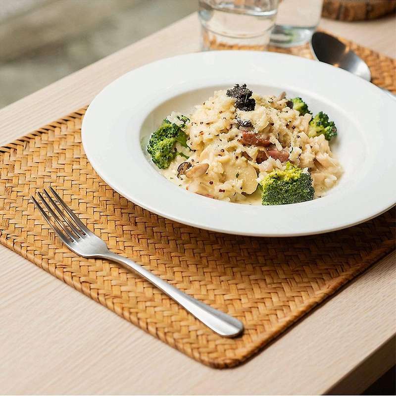 Kitchen Mat Woven Placemats Set Of 6,natural Seagrass Heat Resistant