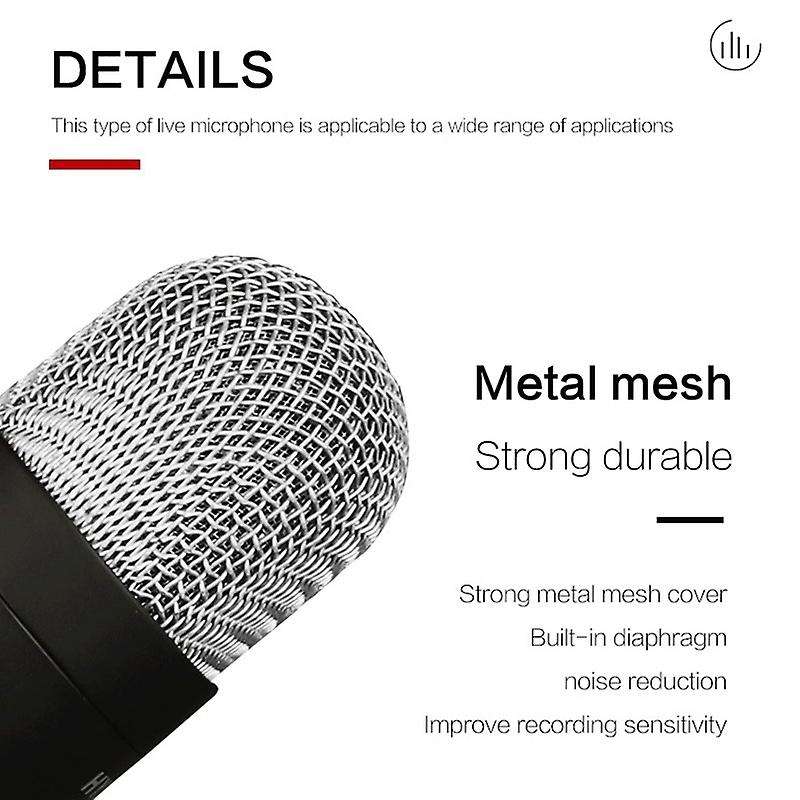 Usb Condenser Microphone for Laptop Pc Recording,broadcast and Game