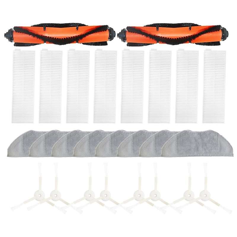 Replacement Main Brush Side Brush Cover Hepa Filter Mop for Xiaomi