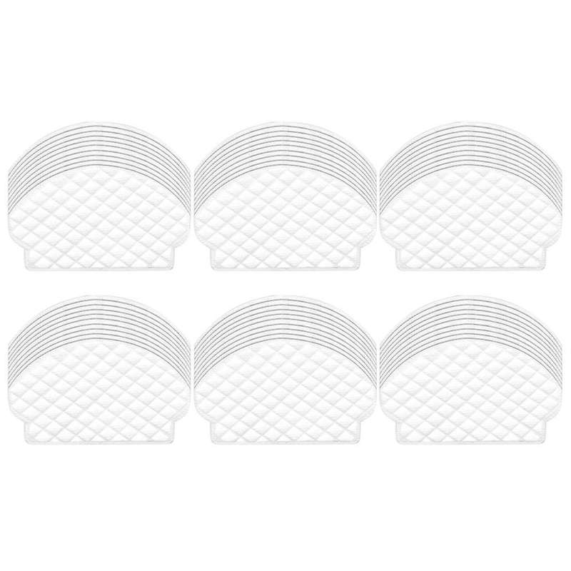 60pcs Disposable Mop Cloth for Ecovacs Deebot Ozmo 950 920 T5 T5max