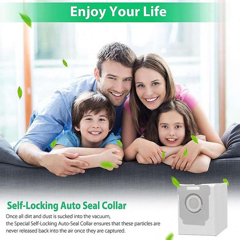 Part Vacuum Bags Dust Bag Compatible for Irobot Roomba I3 I7 I7+ E5