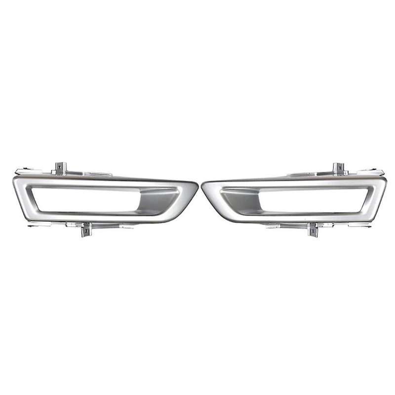 Lr061234 Lr061299 Car Front Fog Light Lamp Frame Cover Trim Silver