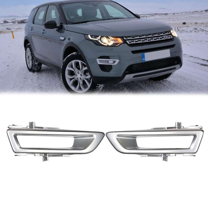 Lr061234 Lr061299 Car Front Fog Light Lamp Frame Cover Trim Silver