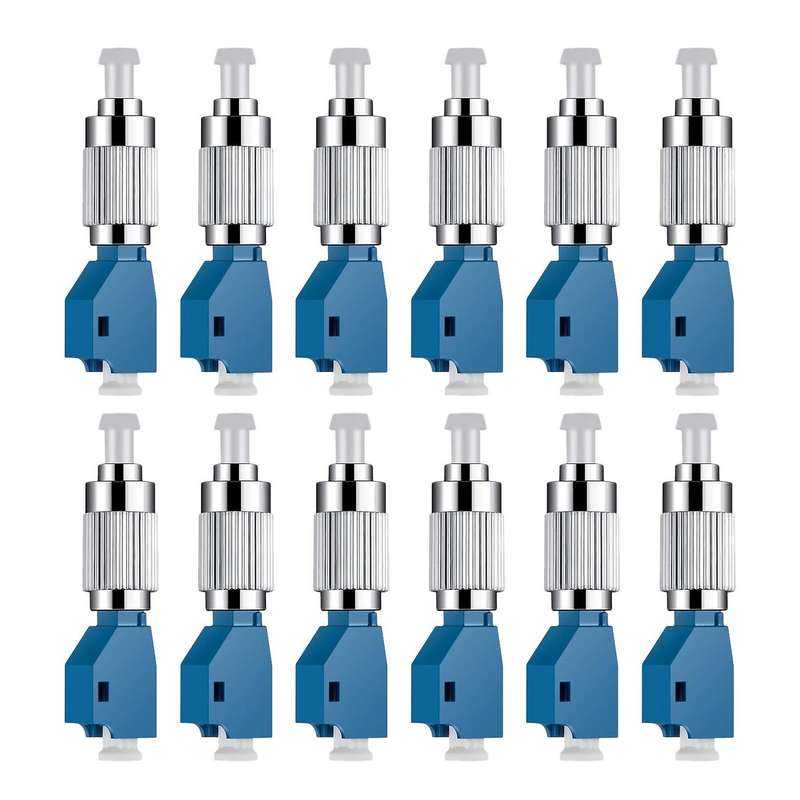 12pcs Visual Fault Fiber Optic Connector Fc Male to Lc Female Adapter