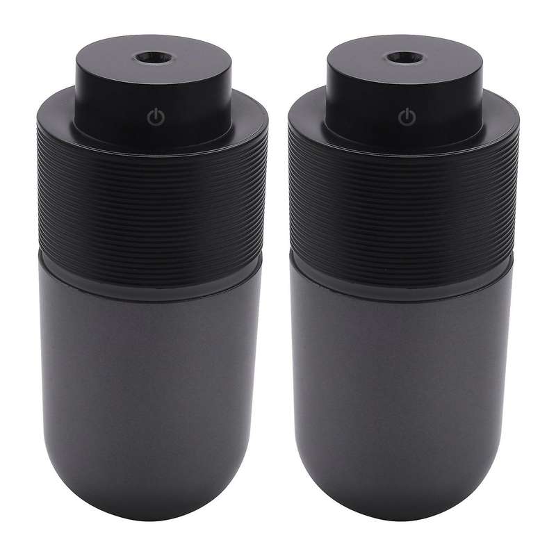 2x Usb Car Essential Oil Diffuser, 200ml, Intermittent Mode 7hours