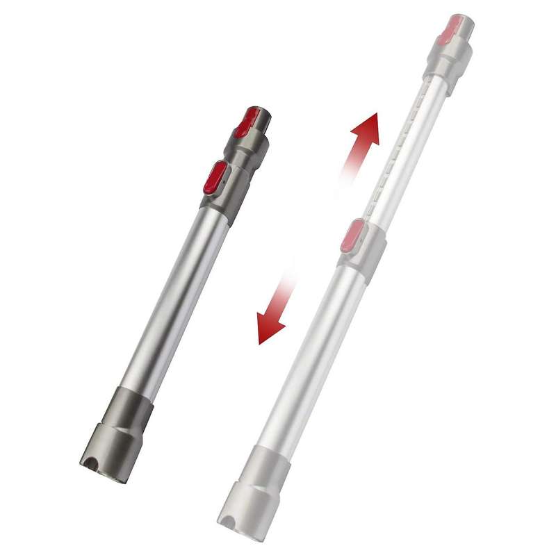 Extension Rod Wand Tube Pipe for Dysons V7 V8 V10 V11 Wireless Gray