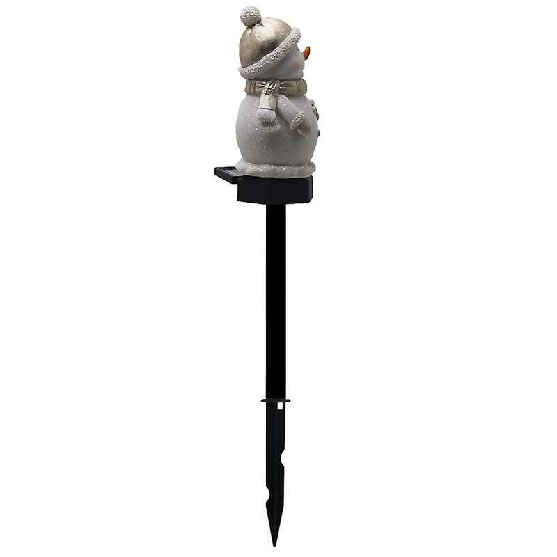 3 Pcs Snowman Solar Led Lawn Light Landscape Light for Decoration