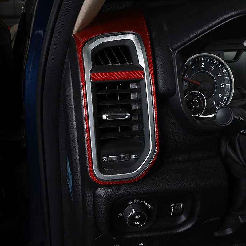 Center Console Sides Air Vent Outlet Cover for Ram 1500 2018-2022 ,a