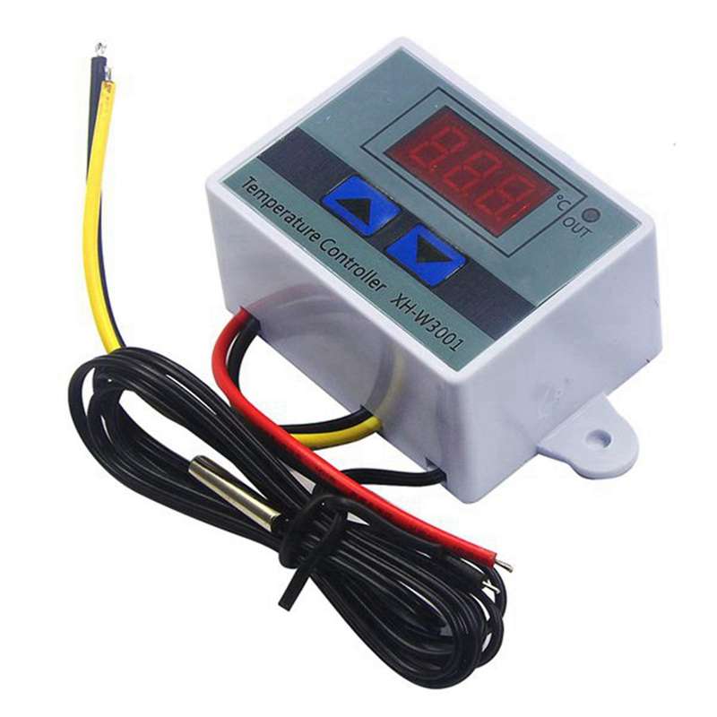 10pcs Ac Digital Led Temperature Controller for Incubator Ntc Sensor