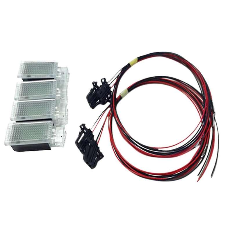 Car Led Footwell Light with Wire Harness for Golf Mk6 Mk7 Jetta Mk5