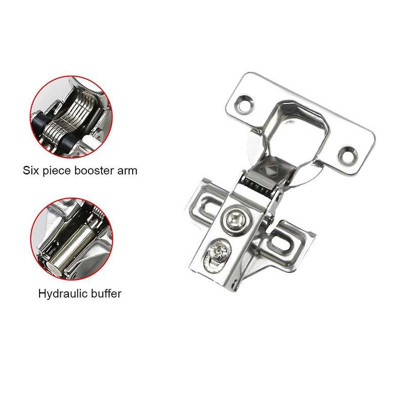 Stainless Steel Arm Hinge Cabinet Door Buffer Damping Pipe Hinge
