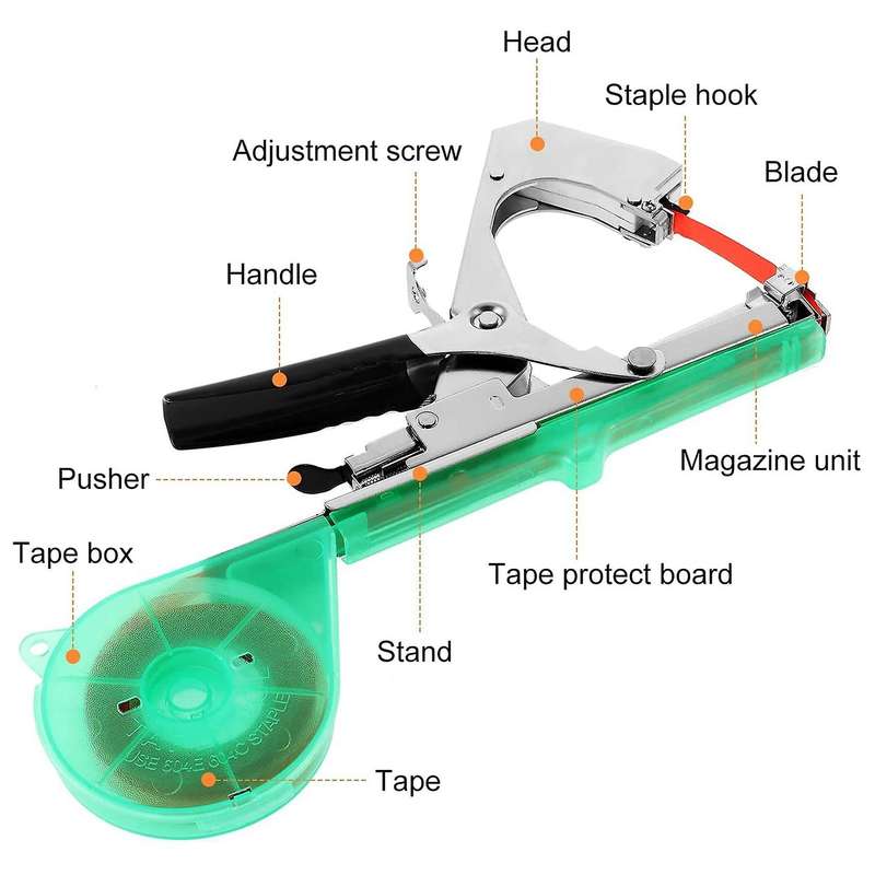 Plant Tying Machine,garden Plant Tool for Vineyard,plant Agriculture
