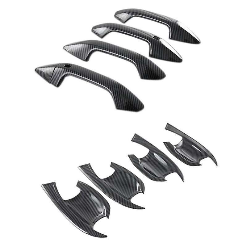 For Kia Sportage Nq5 2021 Carbon Fiber Car Door Handle Bowl Cover