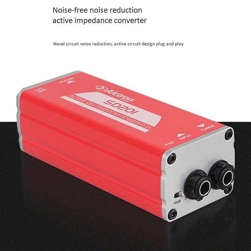 Alctron Sd201 Active Di Box Impedance Transformation