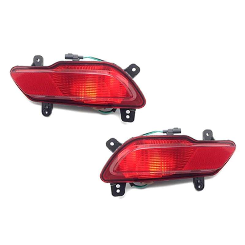 1 Pair Rear Bumper Fog Light Parking Taillights for Changan Cs35 2017