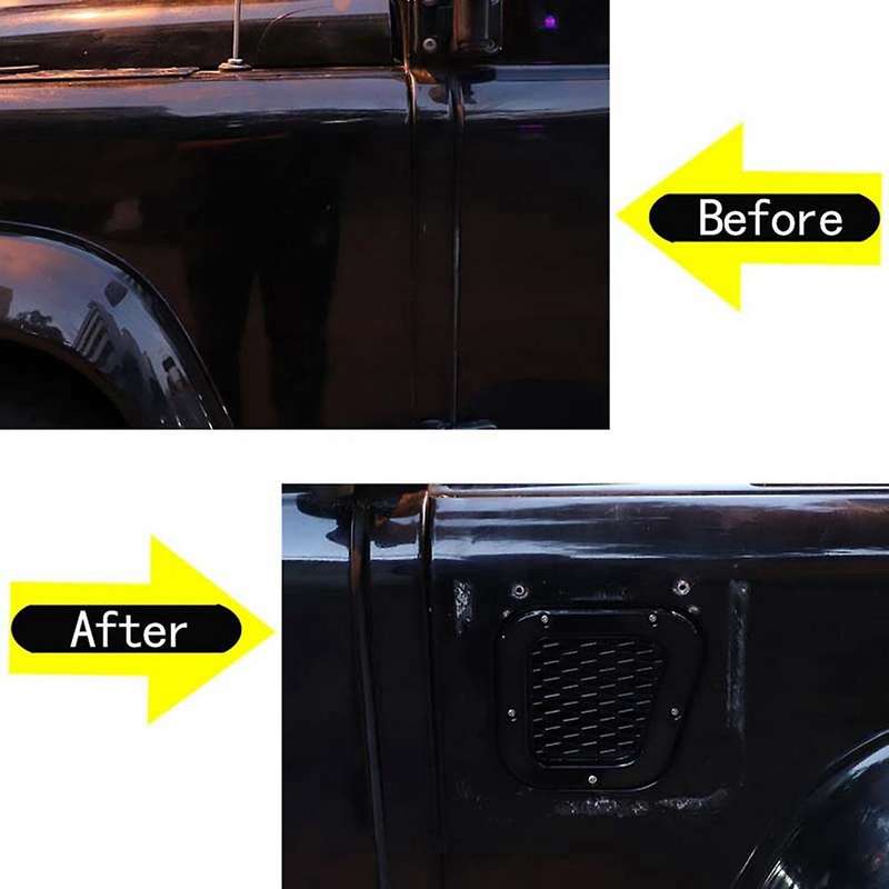 For Land Rover Defender 90 110 2004-2019 Air Inlet Protection Cover