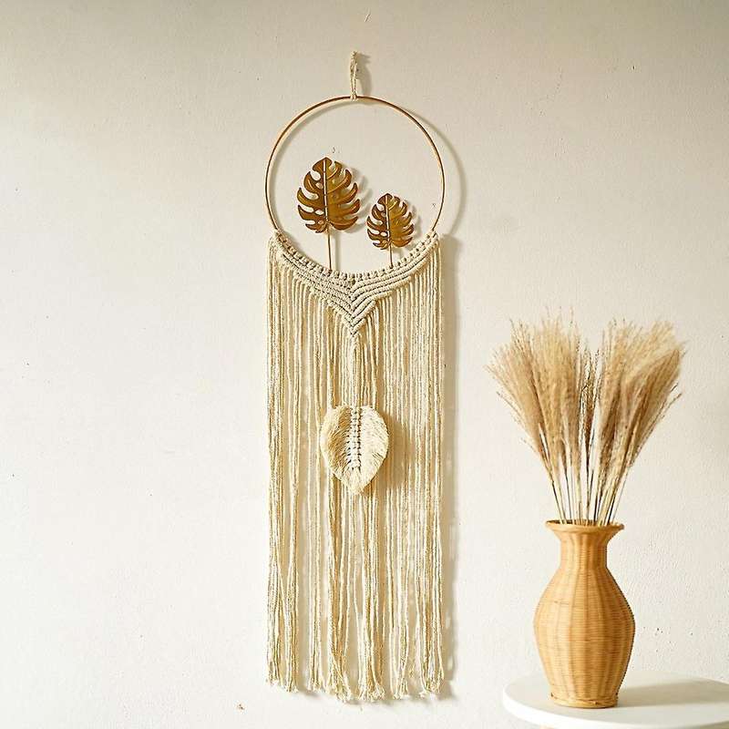 3pcs Macrame Dream Catcher, Home Decor Wall Hanging Decor Craft Gift