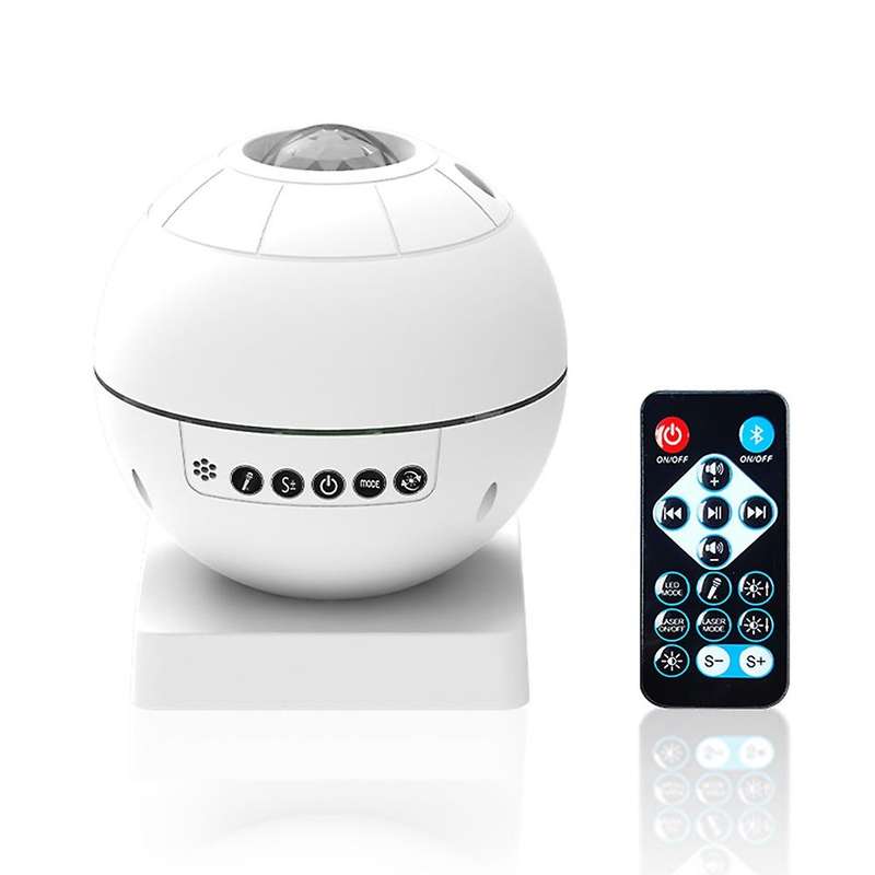 Star Projector Led Night Light Led Music Starry Water Wave Sleeping