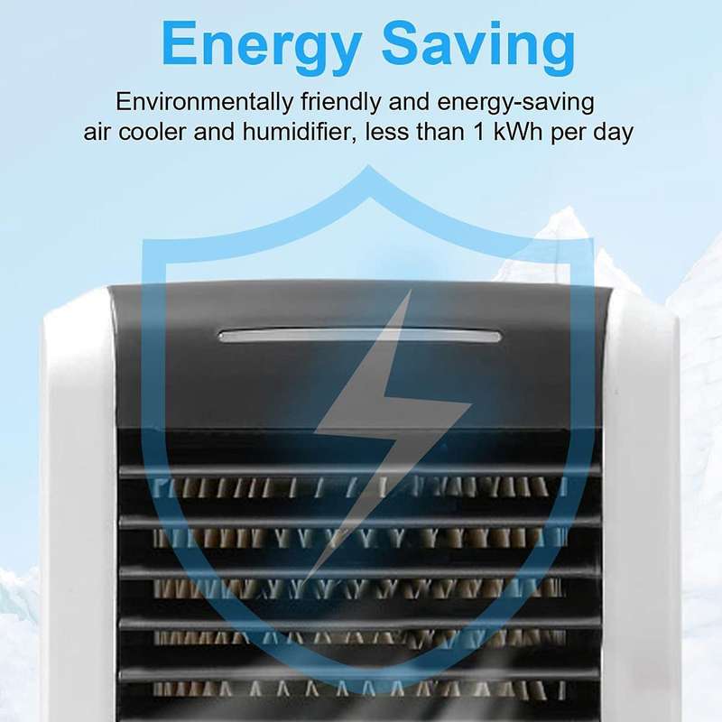Portable Air Conditioner,mini Personal Evaporative Air Cooler Desk