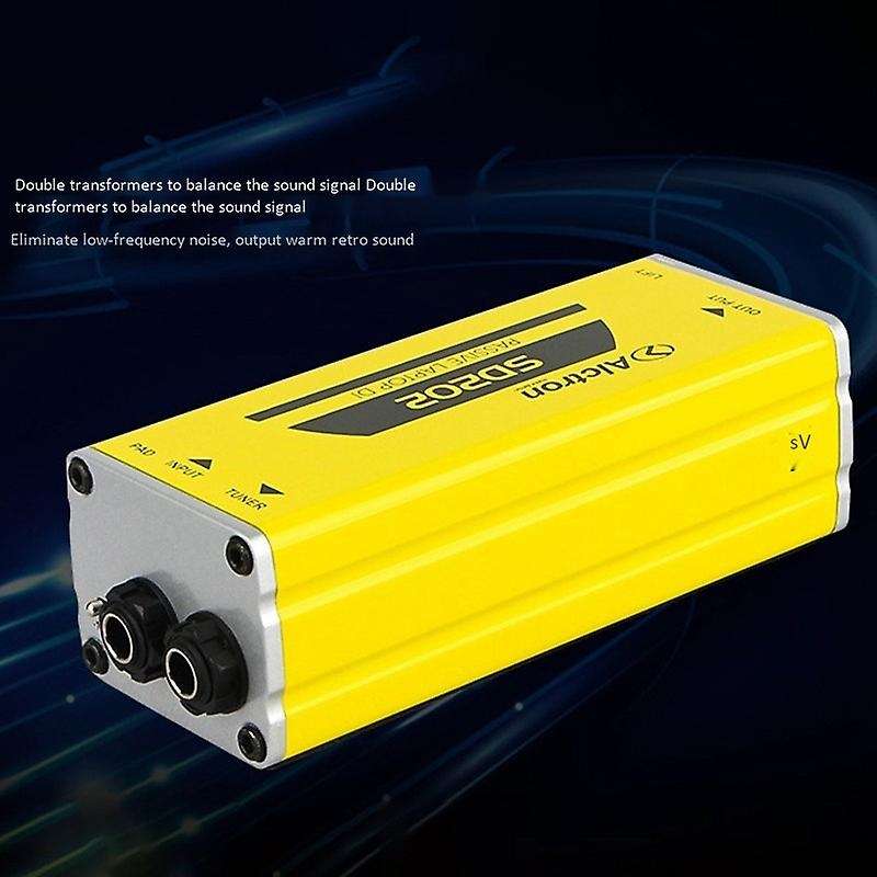 Alctron Sd202 Passive Di Box Impedance Conversion