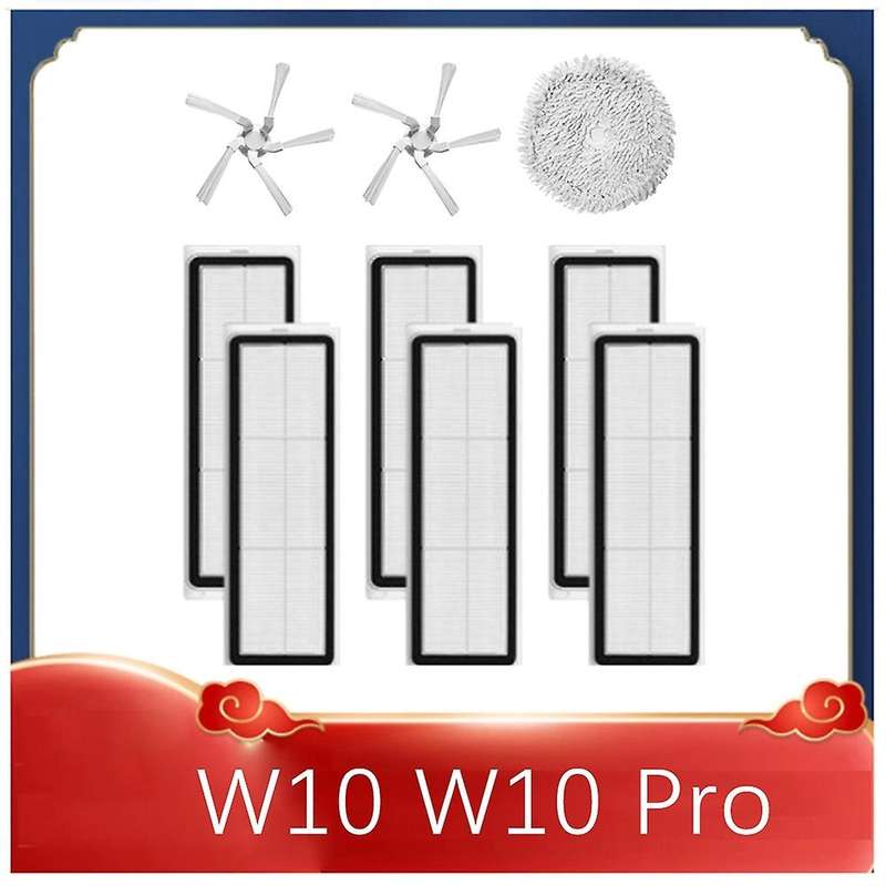 9pcs for Xiaomi Dreame W10/w10 Pro Robot Vacuum Cleaner Accessories