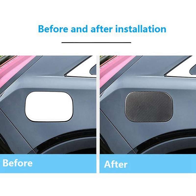 For Cadillac Xt4 2018 2019 Car Gas Fuel Tank Cover Sticker Trim