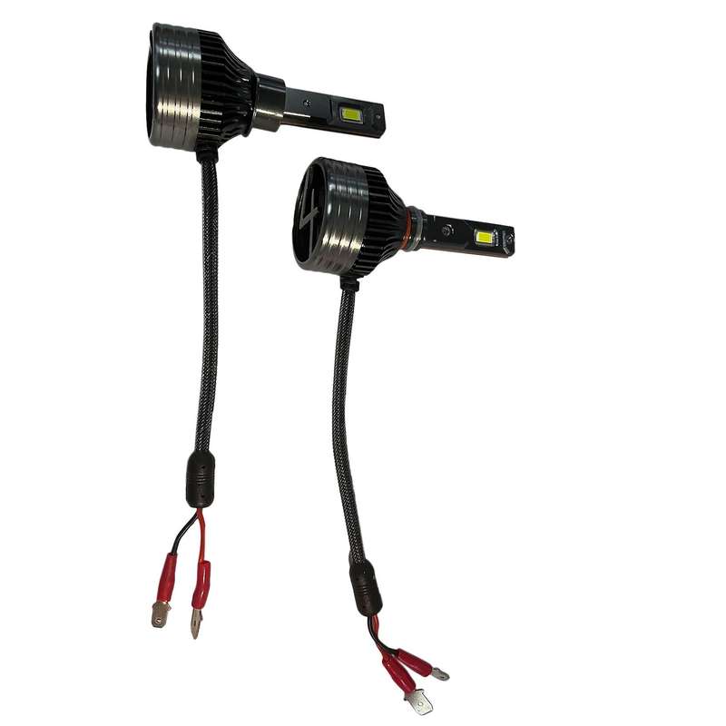 H1 Led Headlight Bulbs 12000lm 120w Led Headlights Pack Of 2