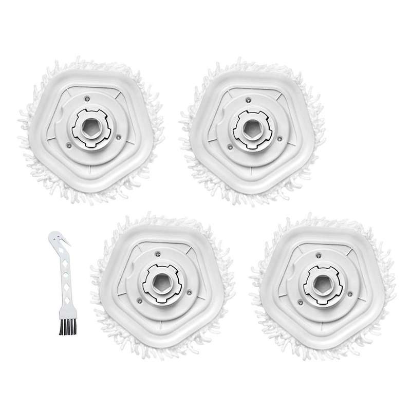 4sets for Dreame Bot W10 W10pro Detachable Bracket Mop