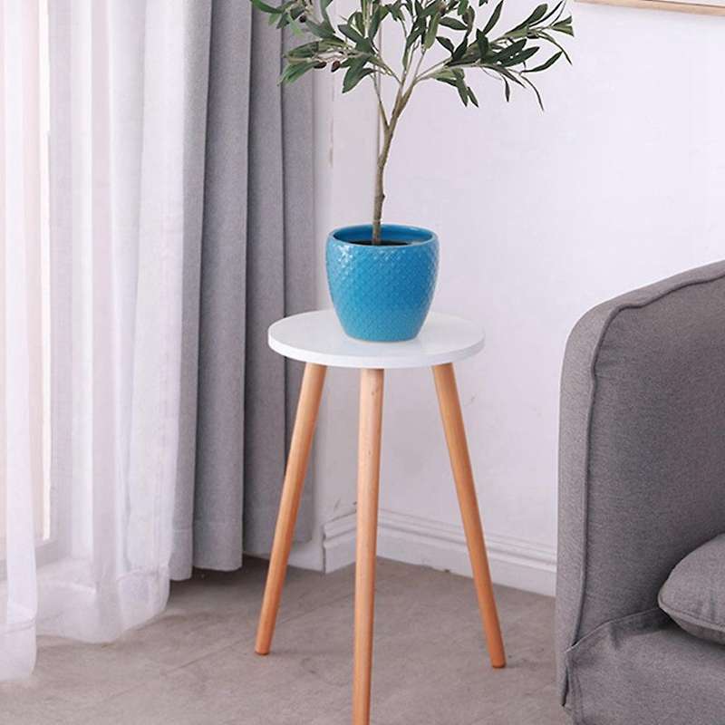 Free Standing Bonsai Holder with Foot Modern Shelf for Office-a