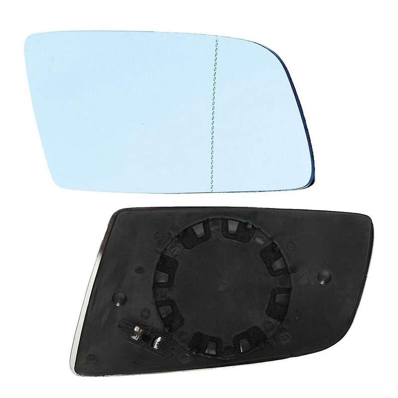 2pcs Door Wing Side Mirror Glass for -bmw 5 Series E60 E61 E63 L+r