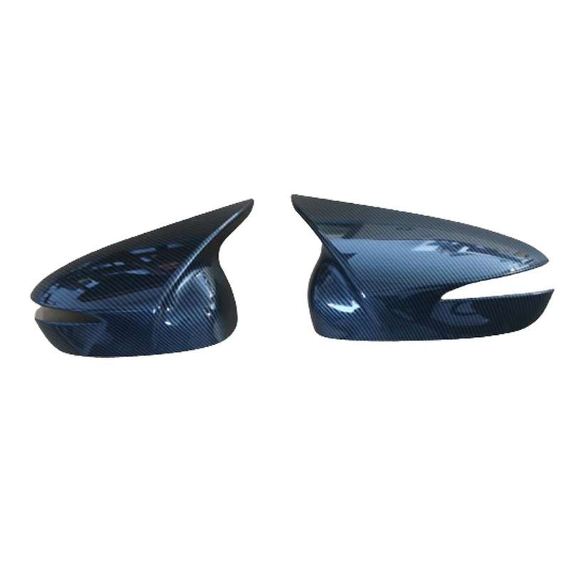 Carbon Fiber Ox Horn Rearview Mirror Cover Cap