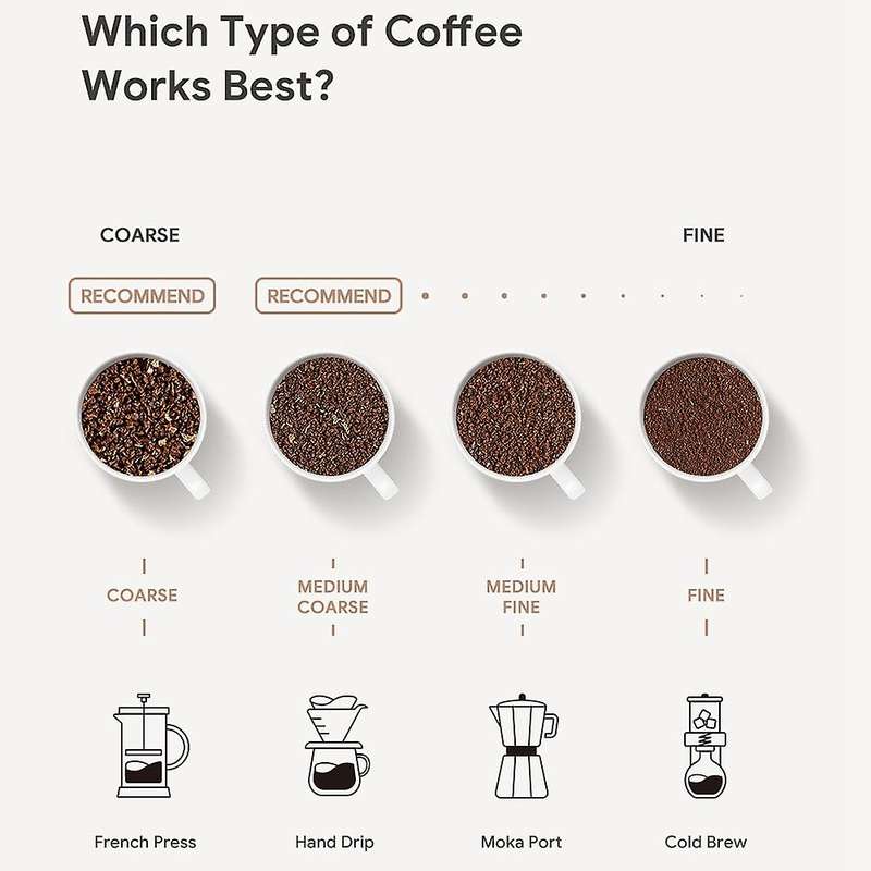 Insulation Coffee Pot Filter Coffee Grounds Powder Method Press Maker