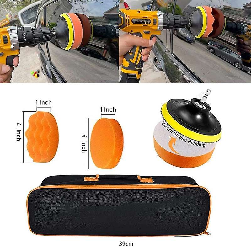 Car Cleaning Tools Kit, Car Detailing Kit, with Carrying Bag