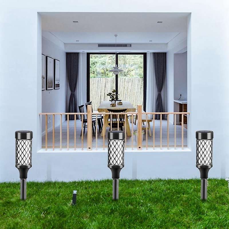 Solar Path Lights Outdoor Led Wireless Waterproof for Patio Yard 4pcs