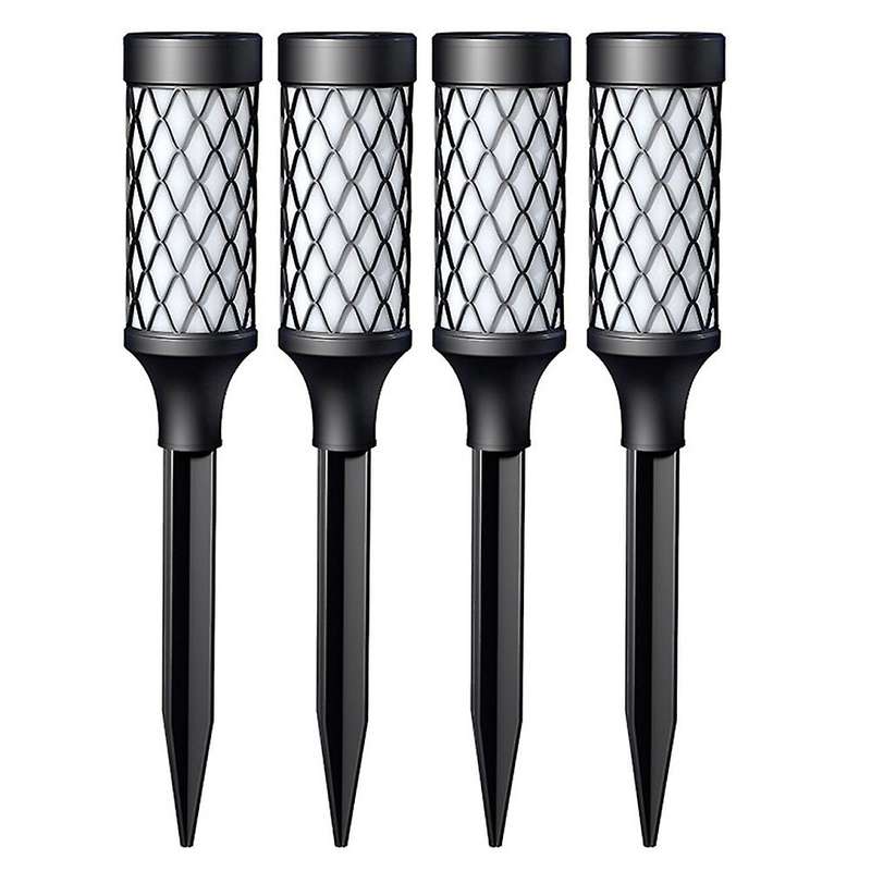 Solar Path Lights Outdoor Led Wireless Waterproof for Patio Yard 4pcs