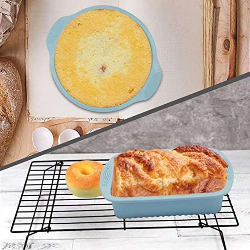 Silicone Bakeware Set Cake Molds Set for Baking Cookies Baking Sheet
