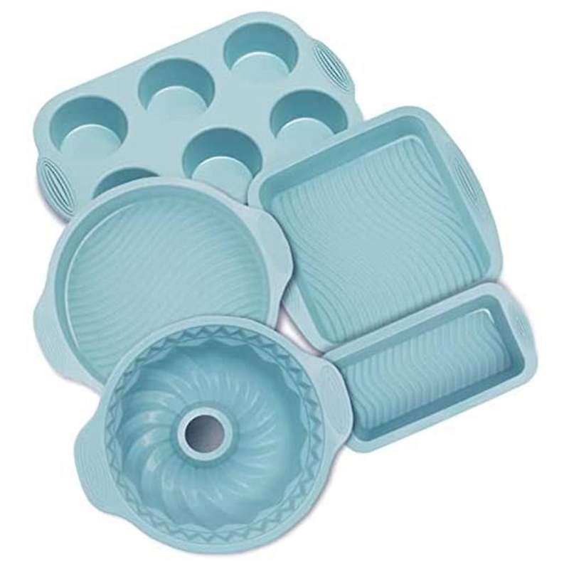 Silicone Bakeware Set Cake Molds Set for Baking Cookies Baking Sheet