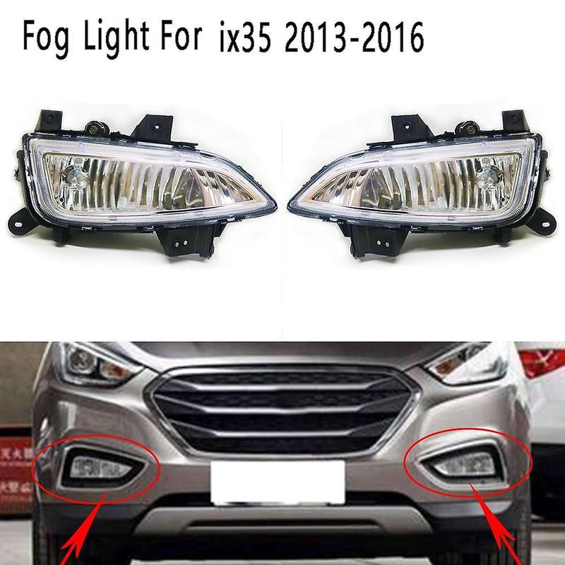 Front Right Fog Light Corner Assembly for Hyundai Ix35 2013-2016