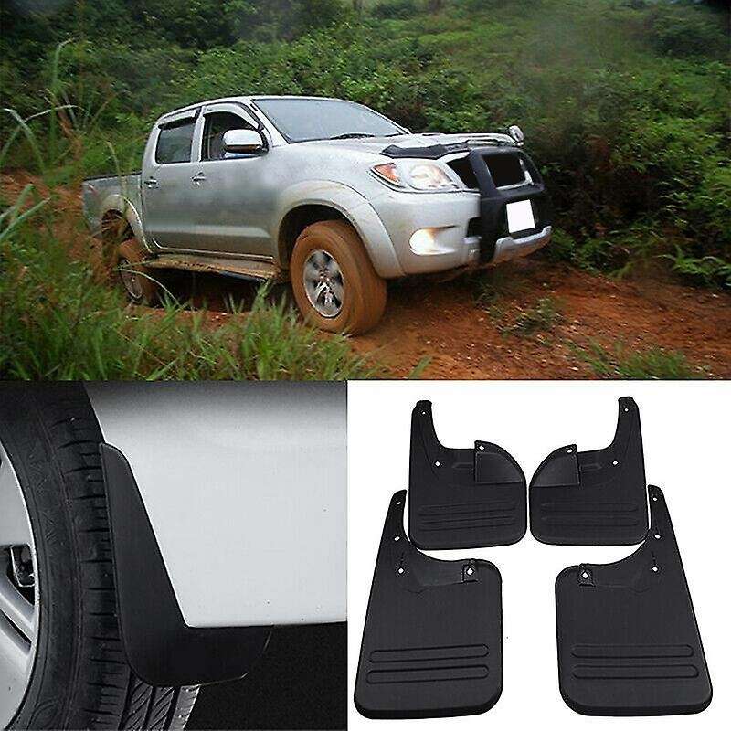 4pcs Mud Flaps Mudguards Splash Guards Fender for Toyota Hilux Vigo