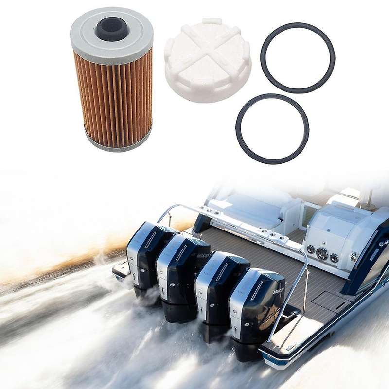 5 Set Fuel Filter Kit for Mercury Marine Quicksilver Gen Bravo 5.7