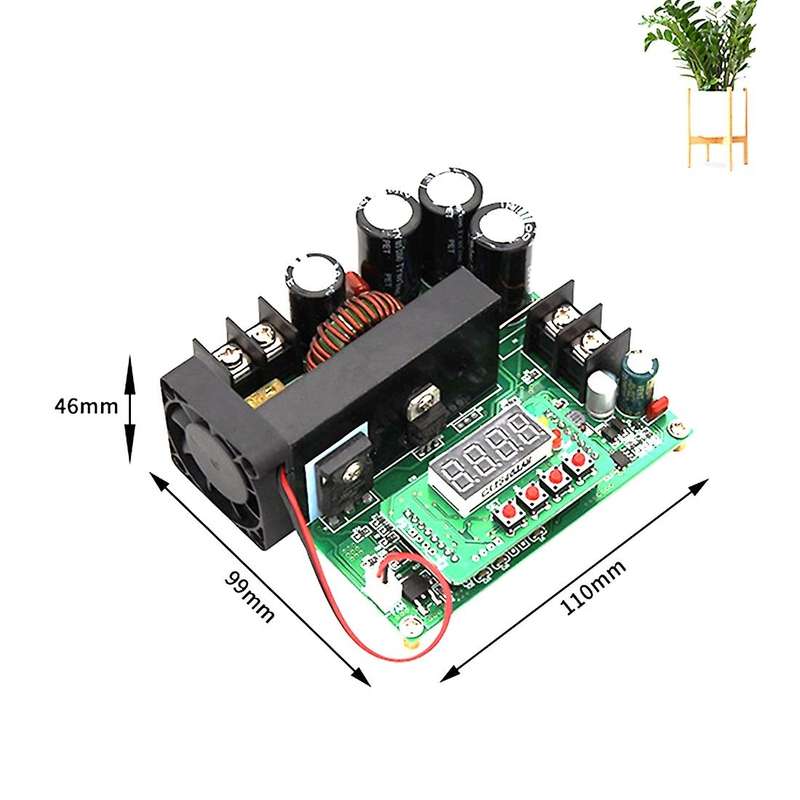 Bst900w Dc-dc Boost Converter Lcd Display Step Up Power Supply Module
