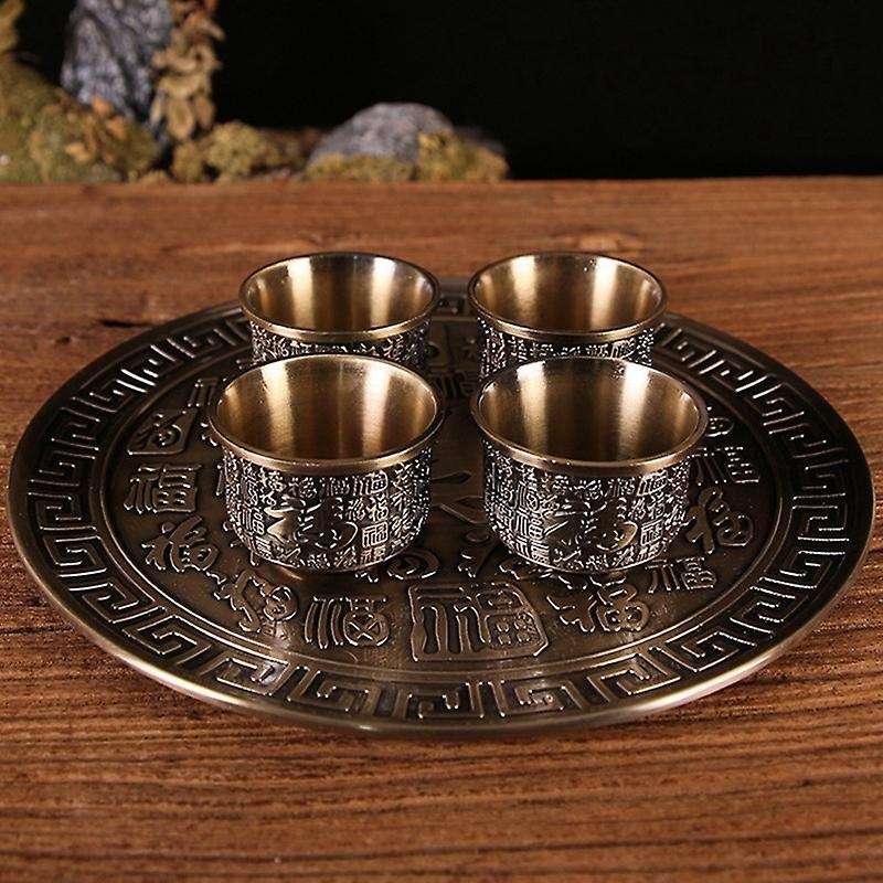 Wine Glass High-end Domestic Hip Flask Home Living Room Decoration