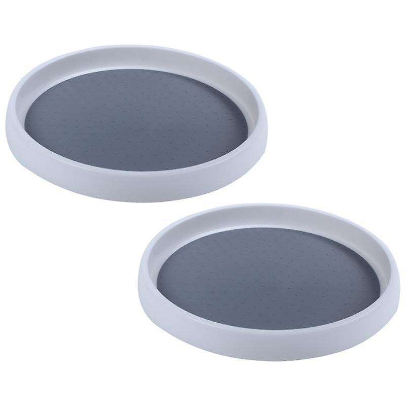 3x Rotary Flavoring Bottle Rack 360 Degree Rotating Spice Tray