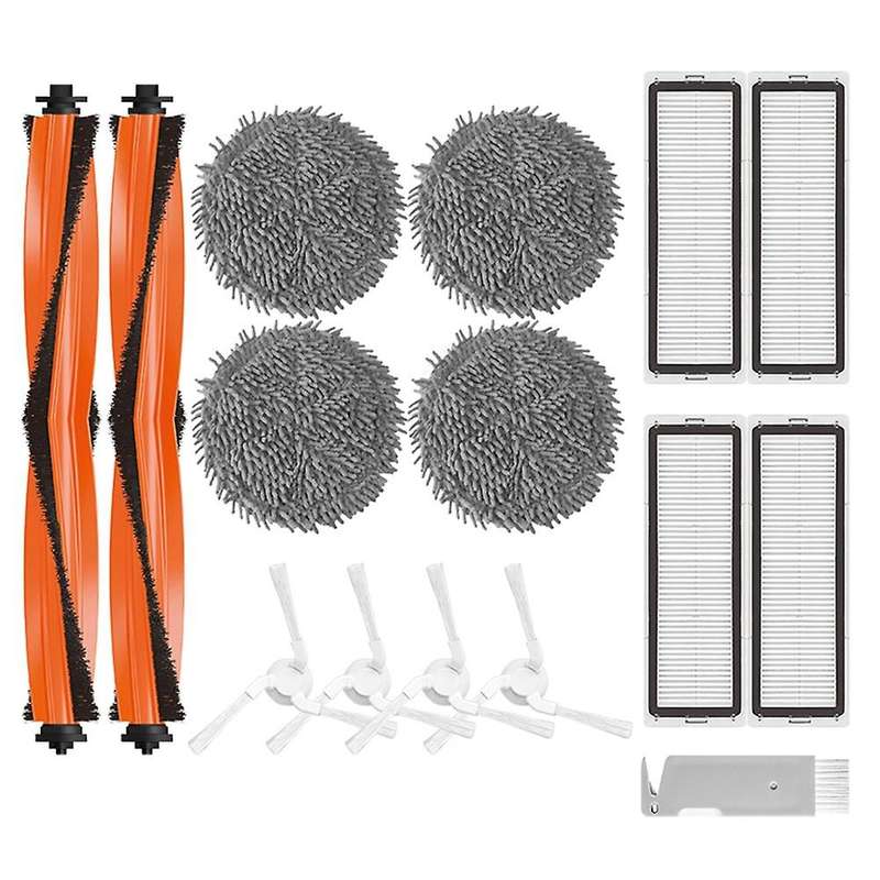 Main Side Brush Filter and Mop Pad for Mijia Pro Xiaomi Stytj06zhm