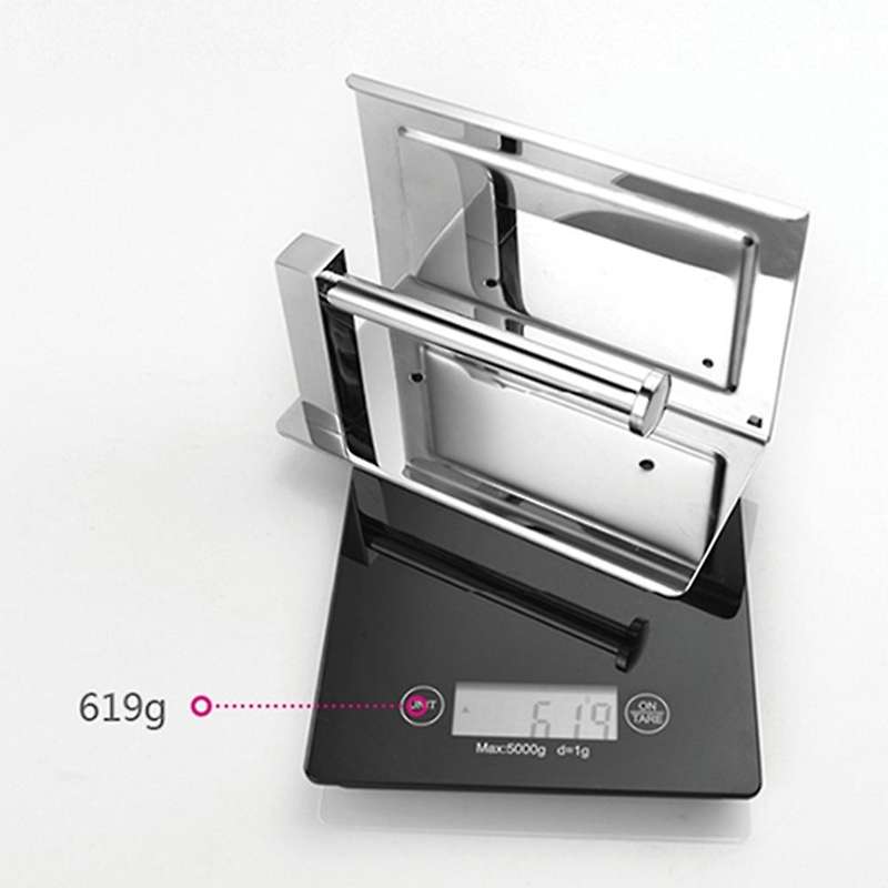 304 Stainless Steel Paper Towel Rack Shelf Toilet Paper Roll Holder