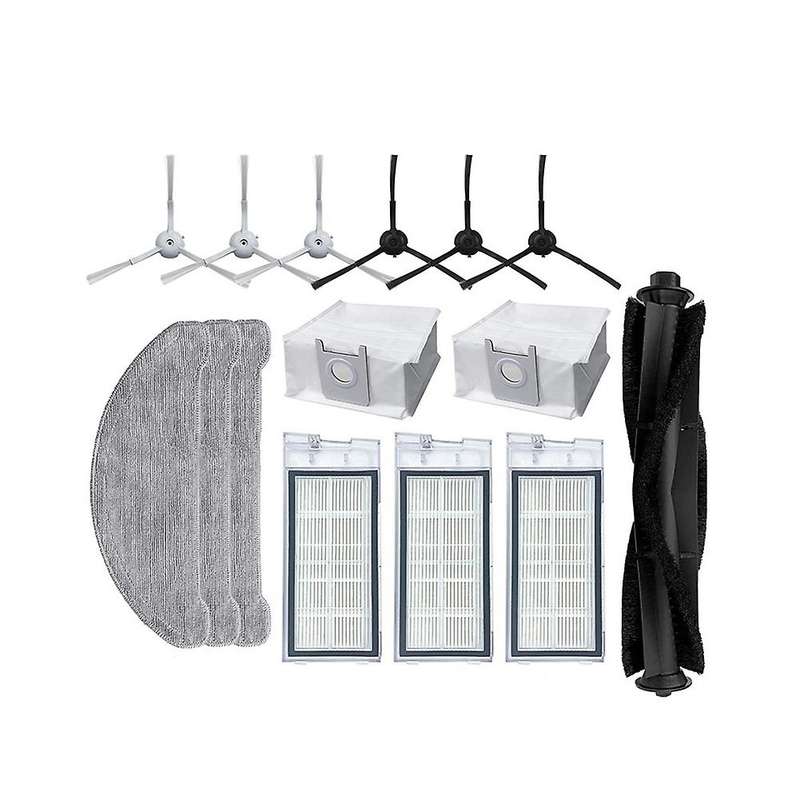 Main Brush Side Brush Hepa Filter Dust Bags Mop Cloth