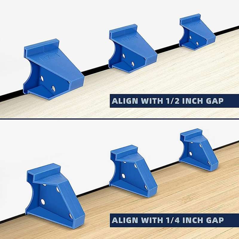 40 Pack Flooring Spacers Laminate Flooring with 1/4 & 1/2inch Space
