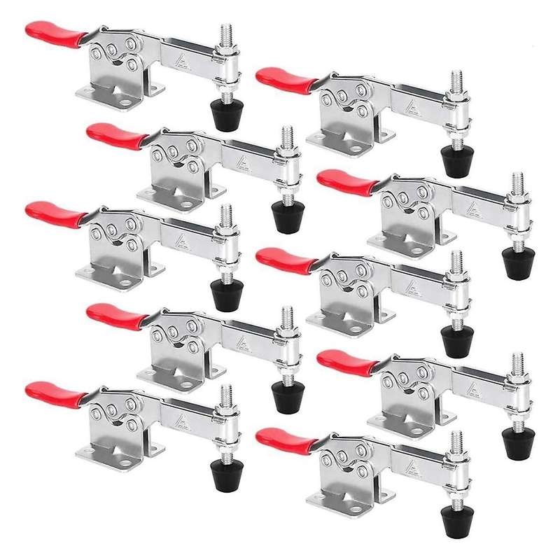 10pcs Fixed Toggle Clip Anti-slip Horizontal Heavy Duty Toggle Clip